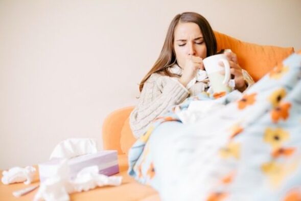 malaise umum salaku gejala parasit dina awak