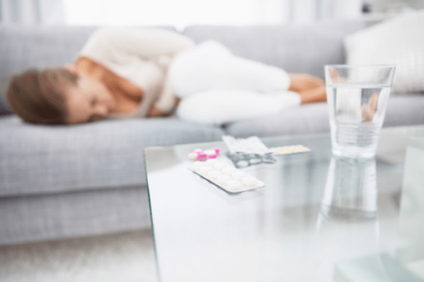 nyeri beuteung alatan ayana parasit dina awak